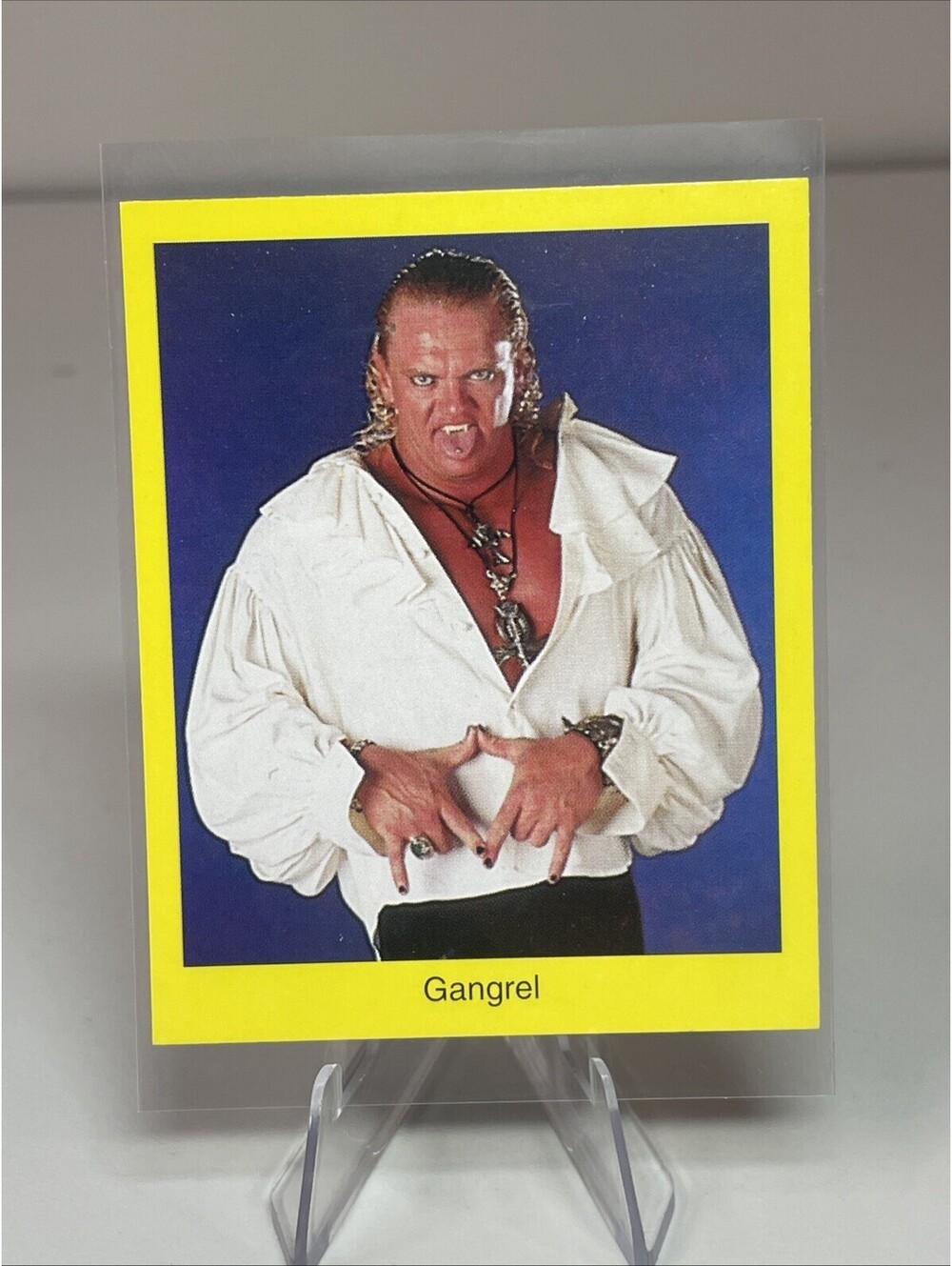 1998 Cardinal WWF Trivia Game Series Card WWE GANGREL